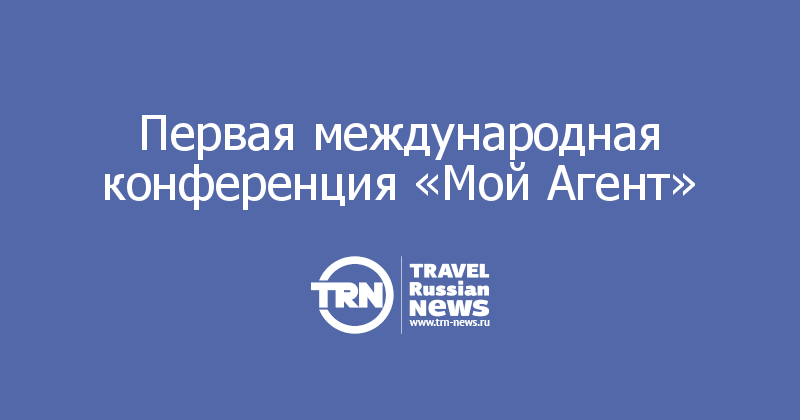 Первая международная конференция «Мой Агент»