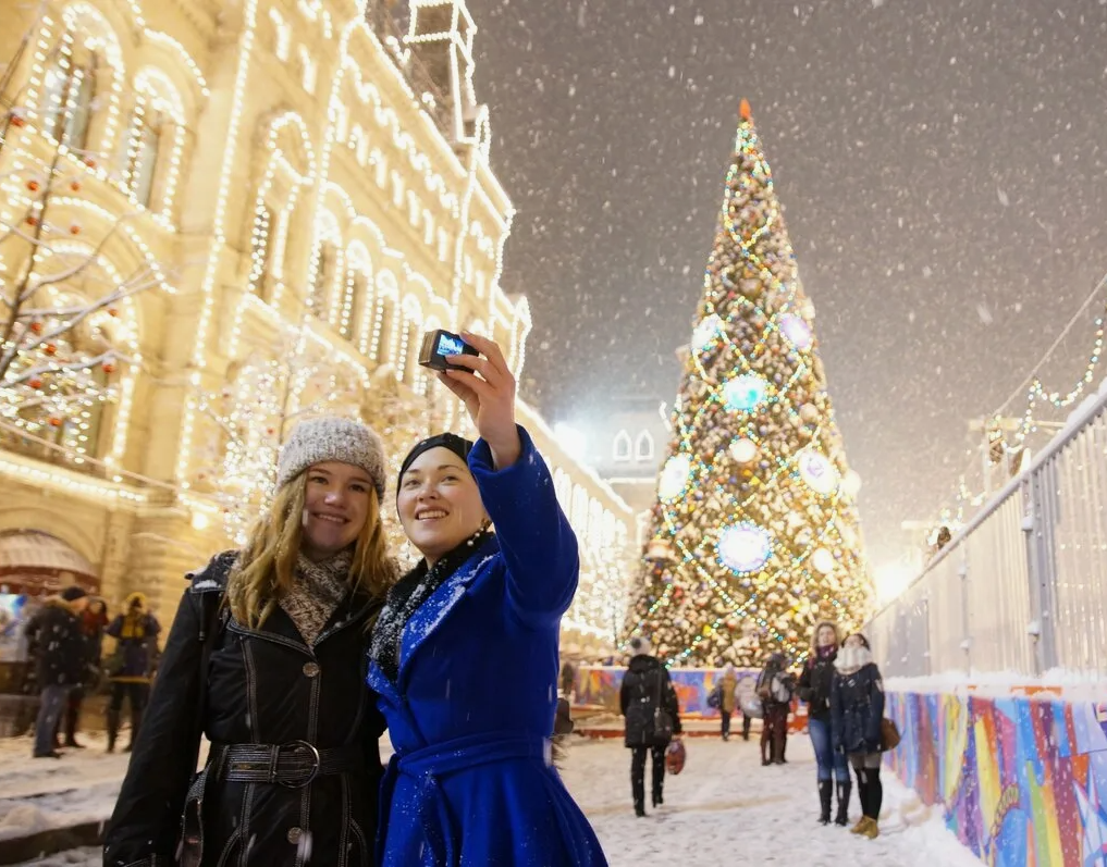 Турпоток по РФ на новогодних каникулах вырос почти на 20%